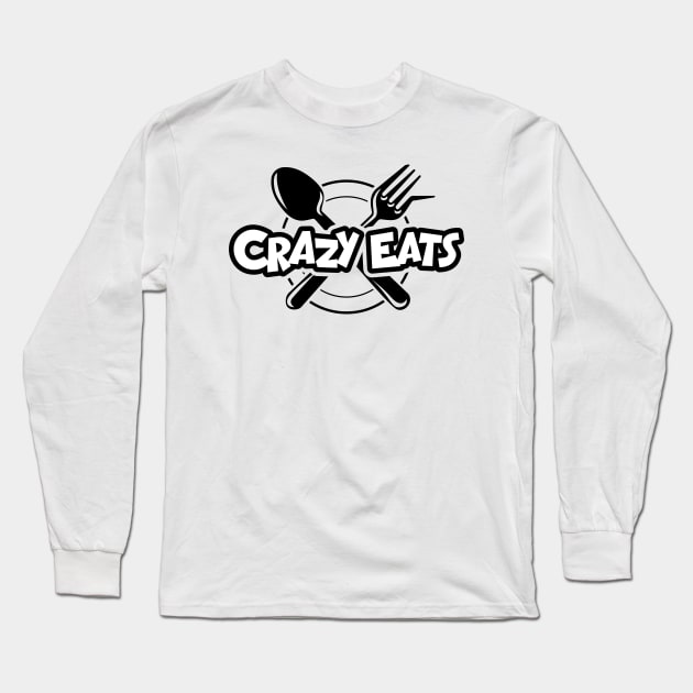 Like A Dragon Infinite Wealth - CRAZY EATS Long Sleeve T-Shirt by jorgejebraws